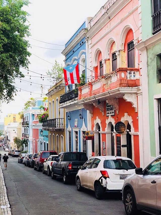 Street of Puerto Rico.