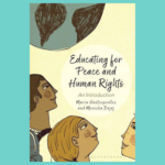 Image is the book cover for Educating for Peace and Human Rights: An Introduction.
