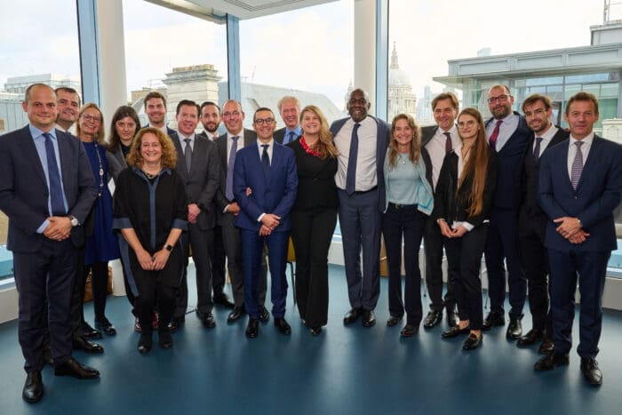 Image is of Representatives attend the Horizon Capital signing ceremony, 26th Sept 2022.