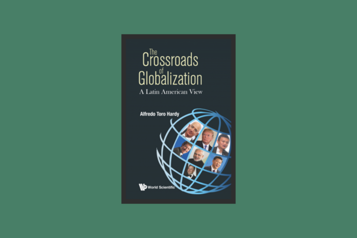 Image is of the book cover for The Crossroads of Globalization: A Latin American View.