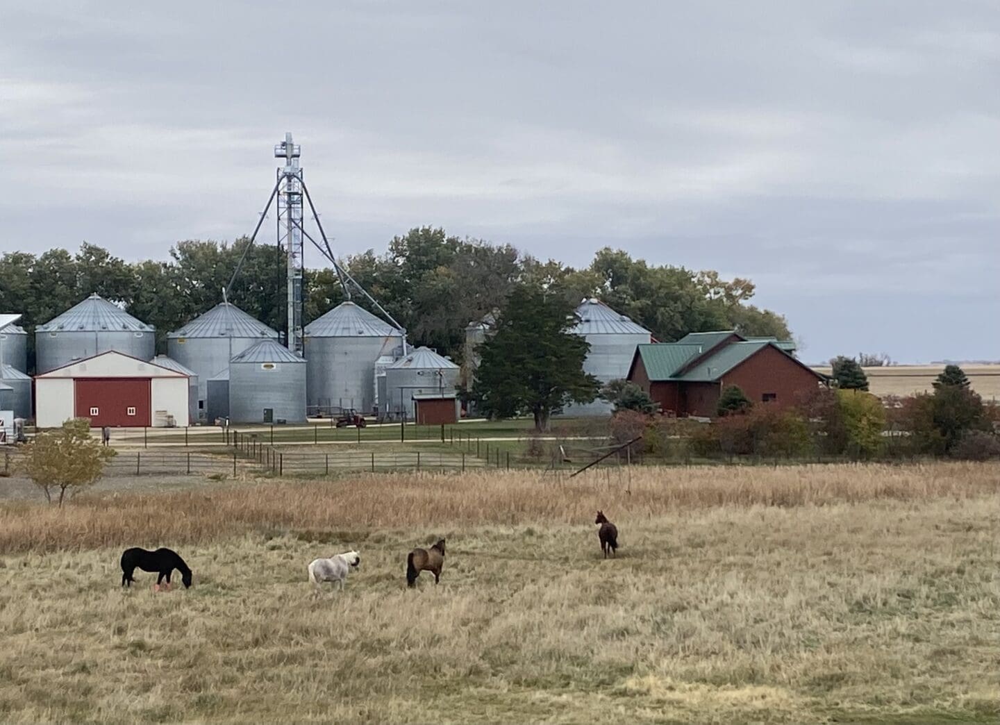 Image is of a south Dakota farm.