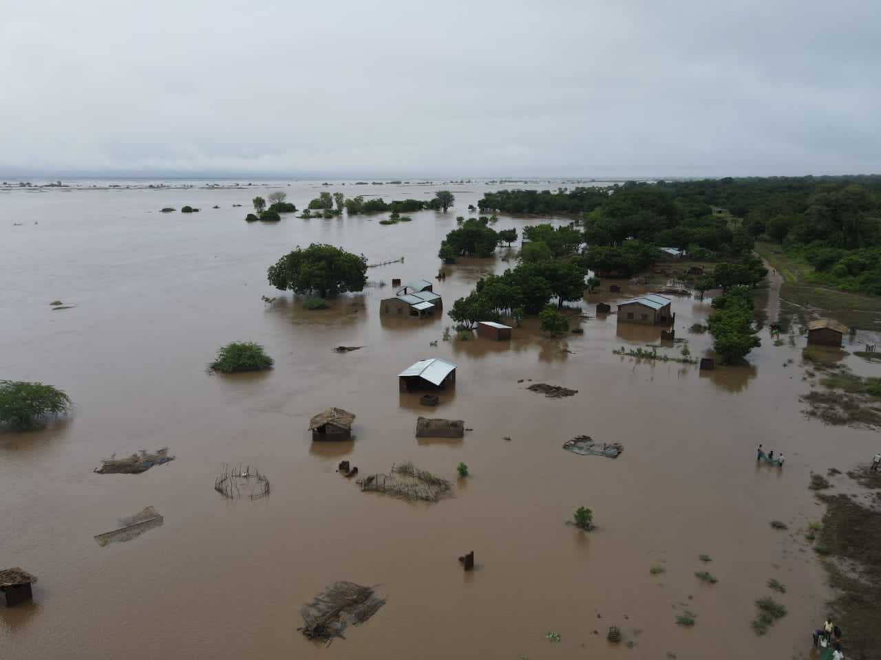 Flooding in Nsanje, Malawi, March 2023 (Photo Courtesy of the Malawi Red Cross Society)