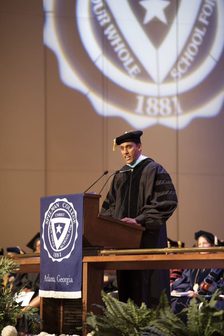 Raj Shah at Spelman College