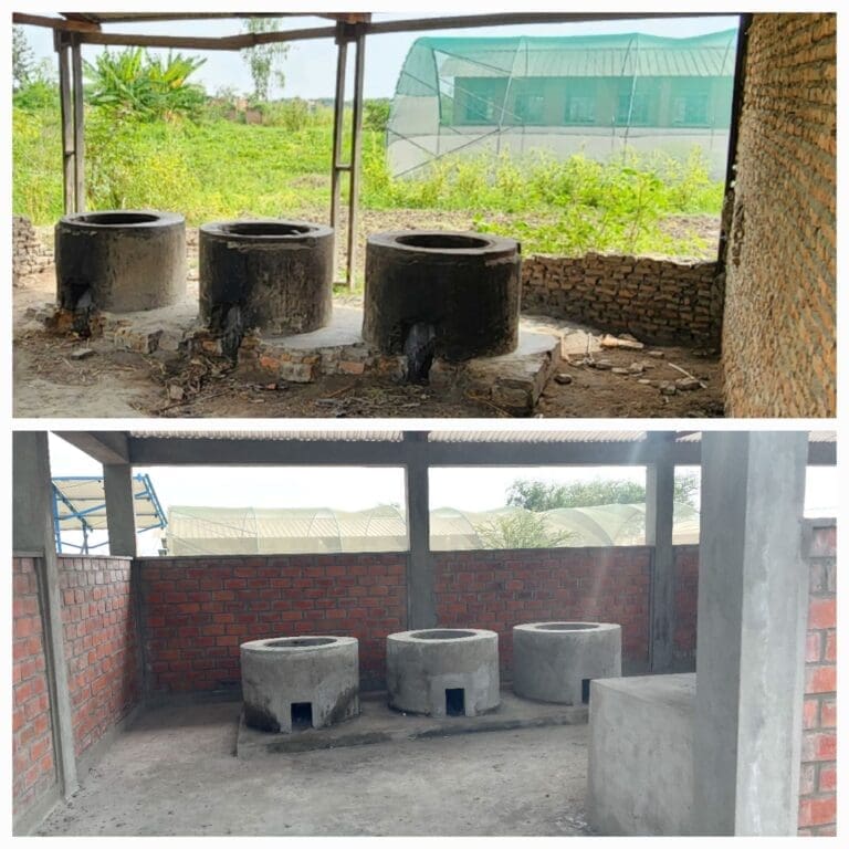 refurbishing of a school kitchen