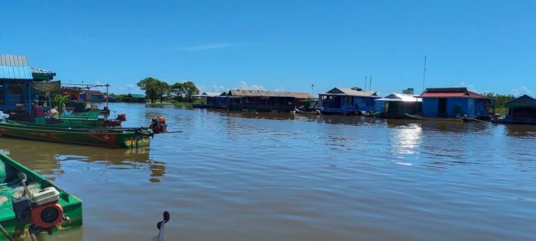 Cambodia's Tonle Sap floating community (Photo Courtesy of Long Sochet)