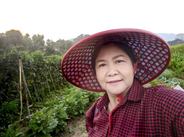 Chaing Rai,Thaliand farmer Narissara Phunsiriwilai (Photo Courtesy of Narissara Phunsiriwilai )