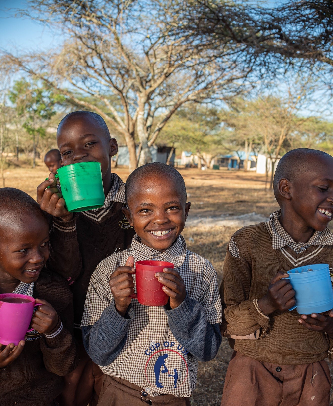 Schoolchildren enjoying uji (Photo Courtesy of Cup of Uji)